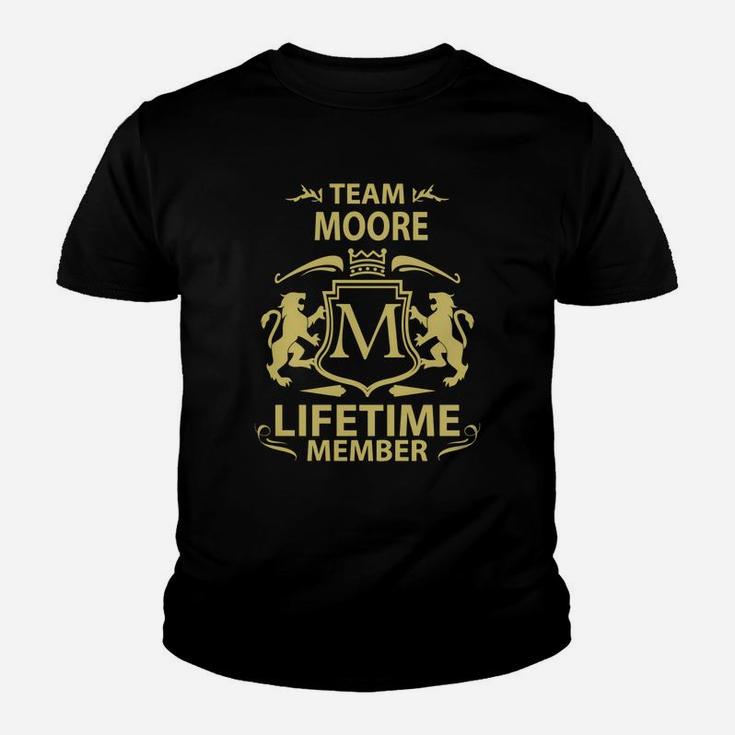 Team Moore Lifetime Member Family Shirt Kid T-Shirt