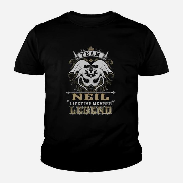 Team Neil Lifetime Member Legend -neil T Shirt Neil Hoodie Neil Family Neil Tee Neil Name Neil Lifestyle Neil Shirt Neil Names Kid T-Shirt