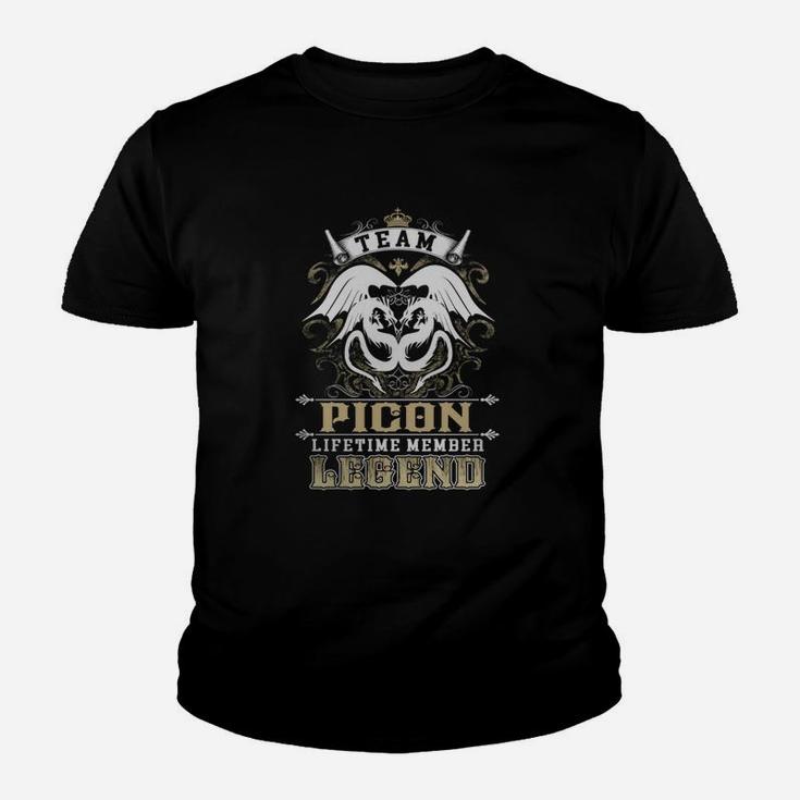 Team Picon Lifetime Member Legend -picon T Shirt Picon Hoodie Picon Family Picon Tee Picon Name Picon Lifestyle Picon Shirt Picon Names Kid T-Shirt
