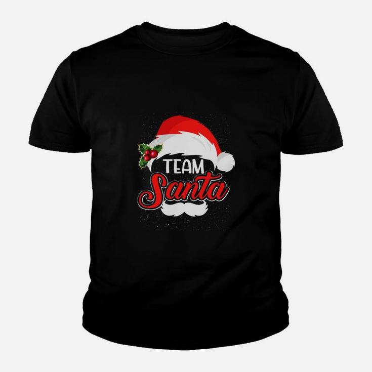 Team Santa Christmas Gift Ideas Christmas Shirts Christmas Gifts Christmas Outfit Kid T-Shirt