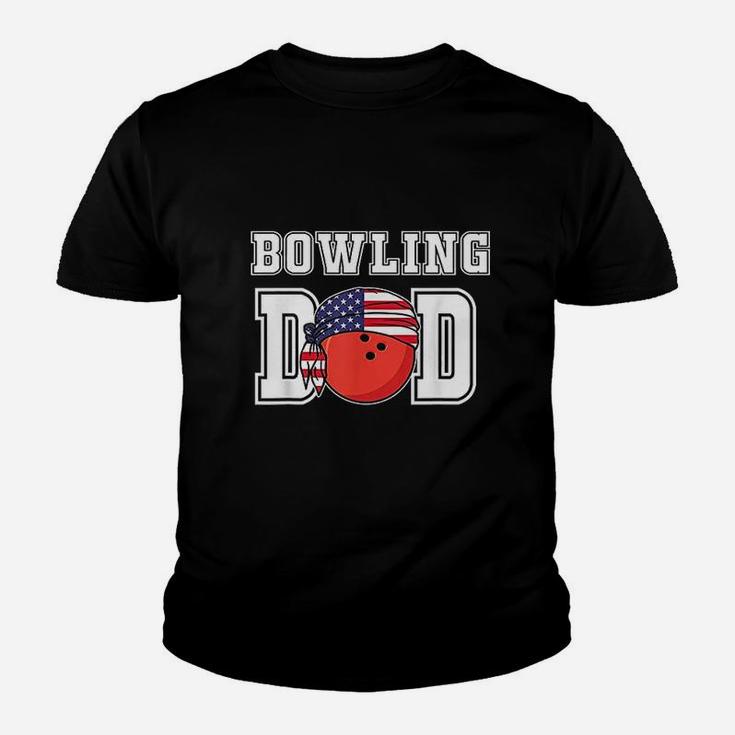 Ten Pin Bowlers Team Player Fathers Gifts For Bowling Dad Kid T-Shirt