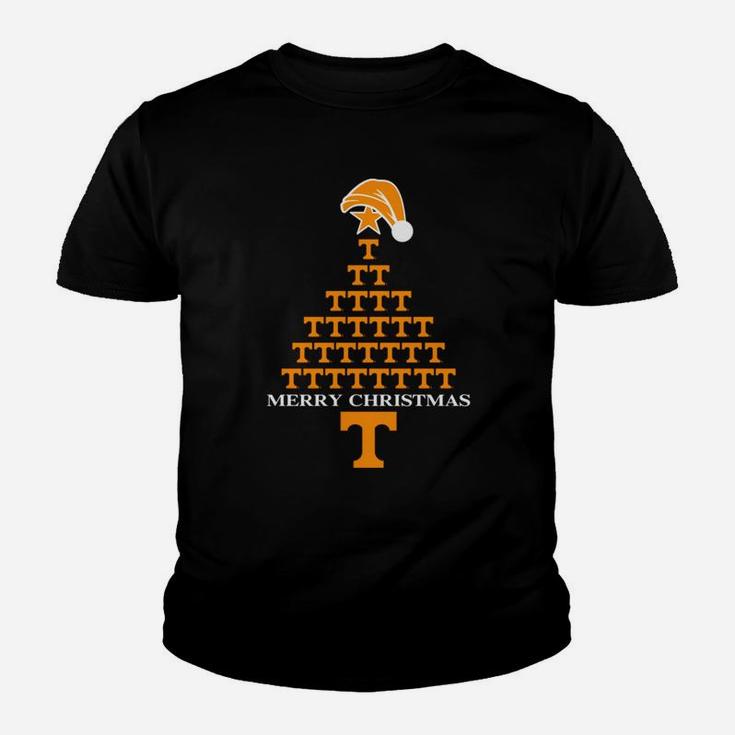 Tennessee Merry Christmas Kid T-Shirt