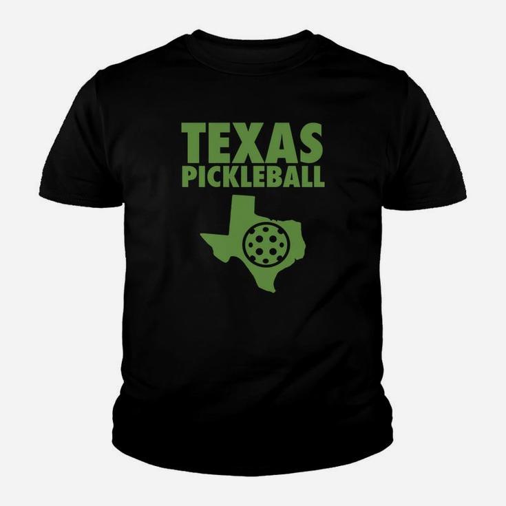Texas Pickleball Funny And Cute Pickleball Tee Shirt Kid T-Shirt