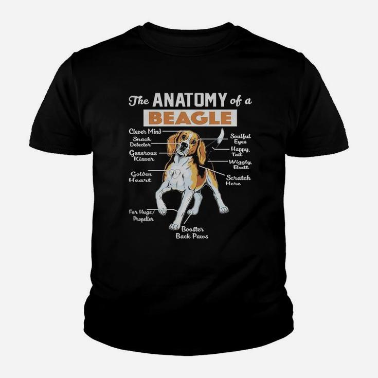 The Anatomy Of A Beagle Shirt Kid T-Shirt