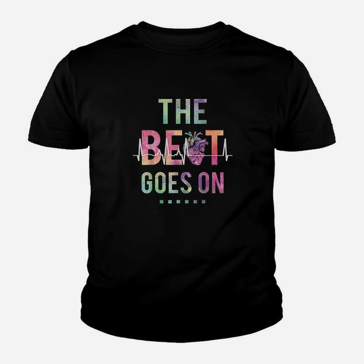 The Beat Goes On Heartbeat Rehab After Surgery Cool Gift Youth T-shirt
