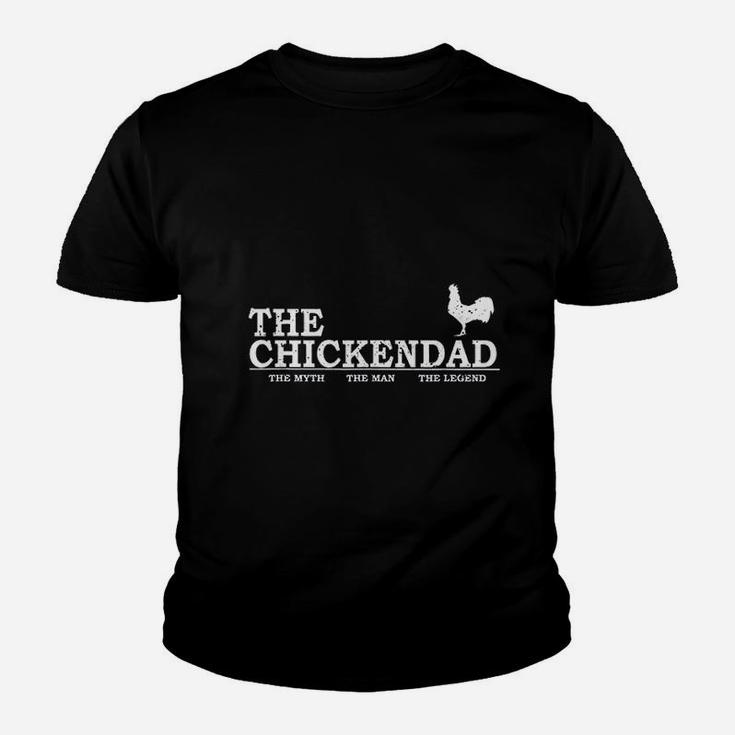 The Chicken Dad Pet Lover Fathers Day Gift Cute Kid T-Shirt