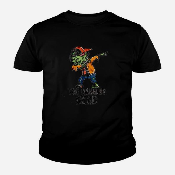 The Dabbing Dead Zombie Funny Halloween Kid T-Shirt