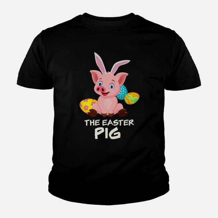 The Easter Pig Happy Easter For Dog Lover Kid T-Shirt