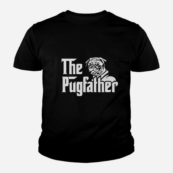 The Pugfather Funny Pug Parody, best christmas gifts for dad Kid T-Shirt