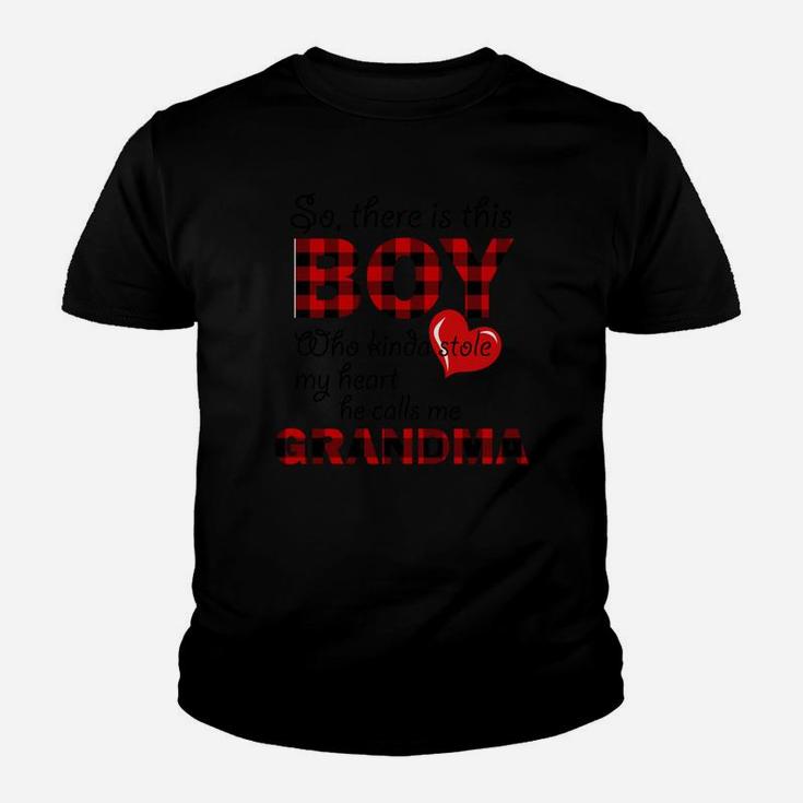 There Is This Boy Who Stole My Heart He Calls Me Grandma Kid T-Shirt