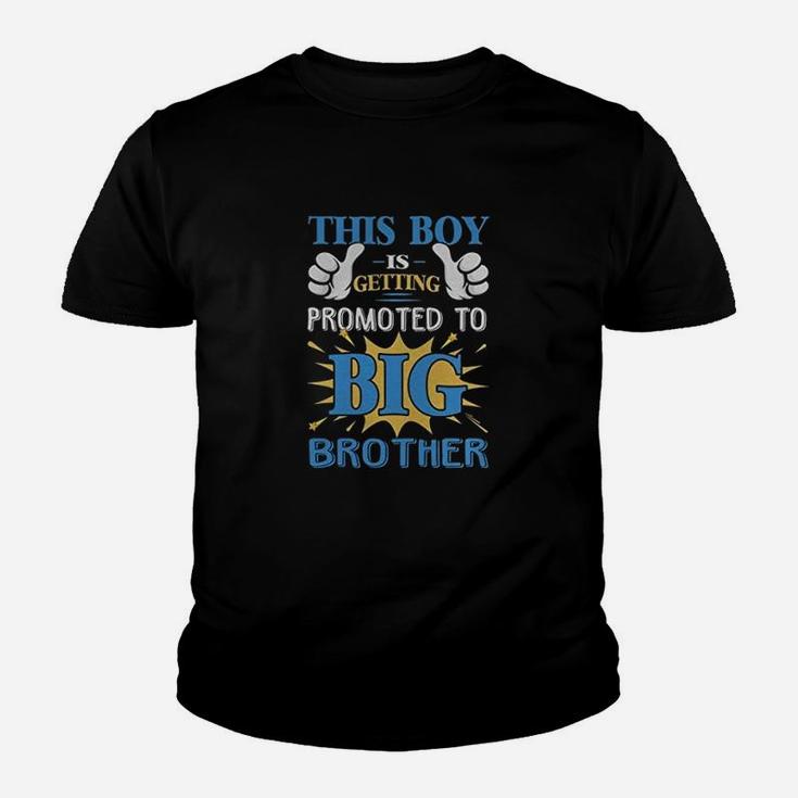 This Boy Is Getting Promoted To Big Brother Kid T-Shirt