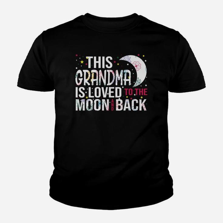 This Grandma Is Loved To The Moon And Back Kid T-Shirt