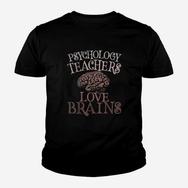 This Is My Scary Costume Psychology Teacher Loves Brain Team Kid T-Shirt