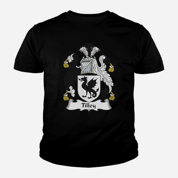 Tilley Family Crest British Family Crests Kid T-Shirt