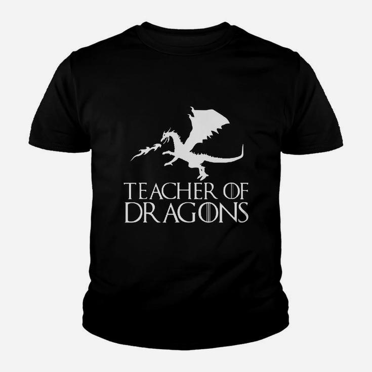 Top Teacher Of Dragons – Funny Halloween Costume Kid T-Shirt