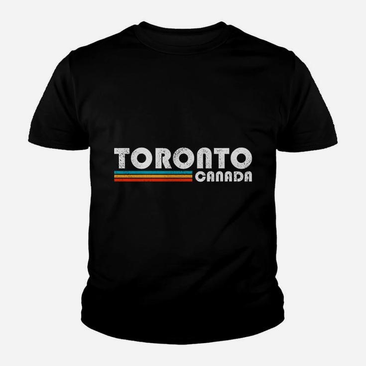 Toronto Canada Retro Vintage Travel Vacation Gift Kid T-Shirt