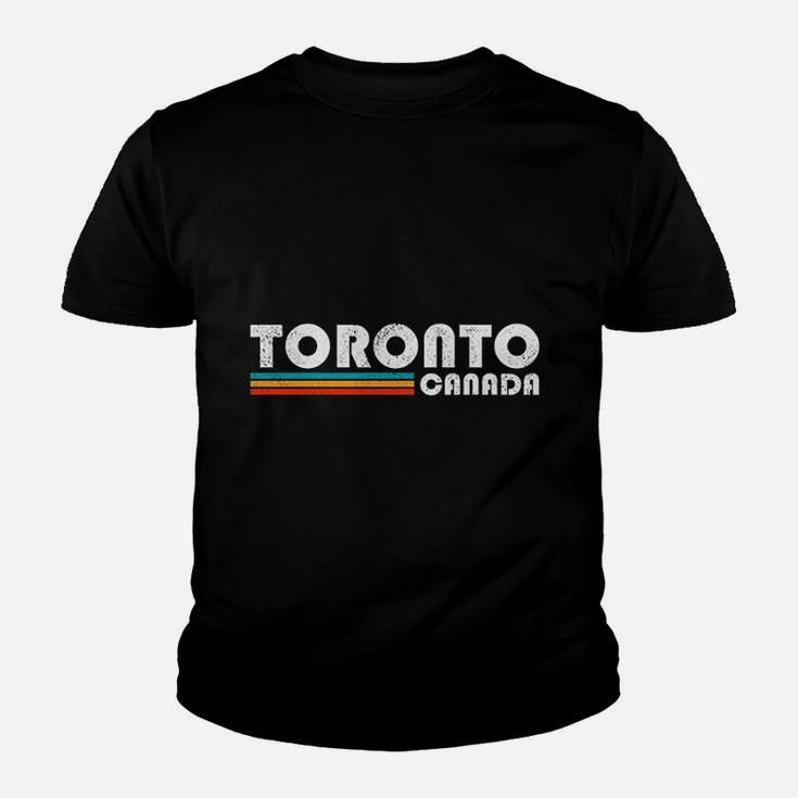 Toronto Canada Retro Vintage Travel Vacation Kid T-Shirt