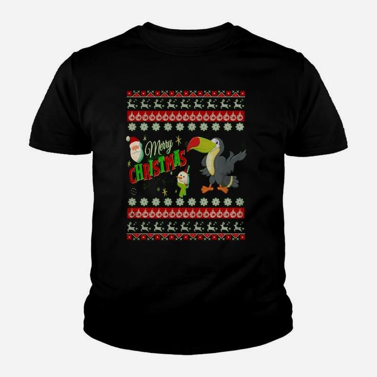 Toucan Ugly Christmas Sweater,toucan Christmas Day,toucan Christmas Eve,toucan Noel Kid T-Shirt