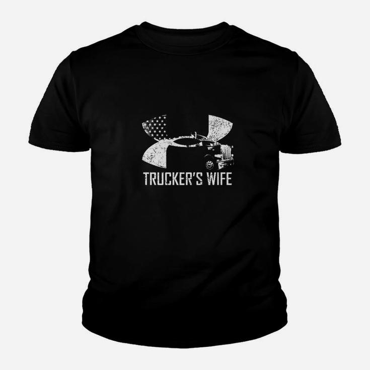 Truckers Wife For Christmas Kid T-Shirt