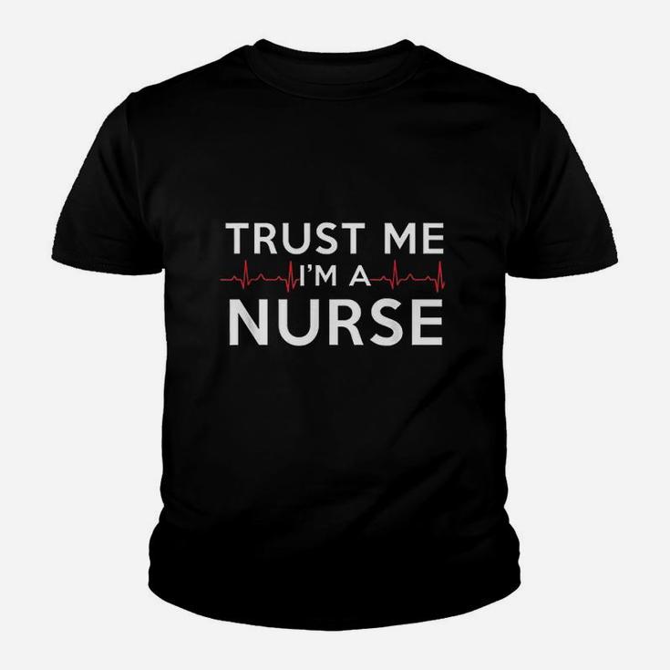 Trust Me Im A Nurse Funny Medical Nurses Week Gift Kid T-Shirt