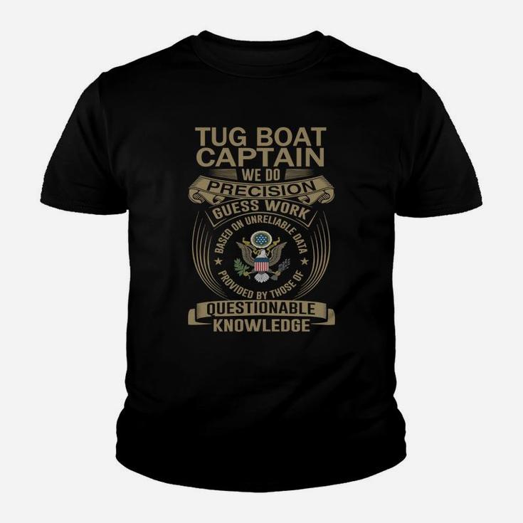 Tug Boat Captain Wedo Kid T-Shirt