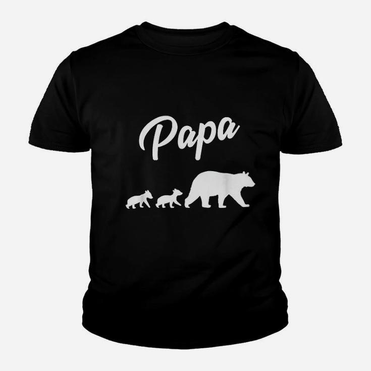 Twin Dad Papa Bear, dad birthday gifts Kid T-Shirt