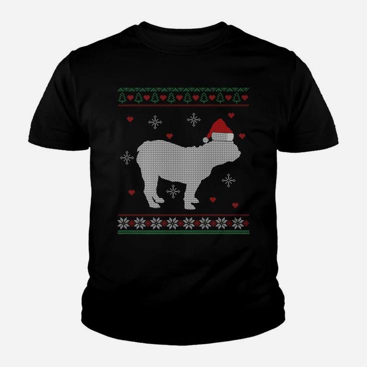 Ugly Christmas Pug Funny Gift Dog Lover Kid T-Shirt