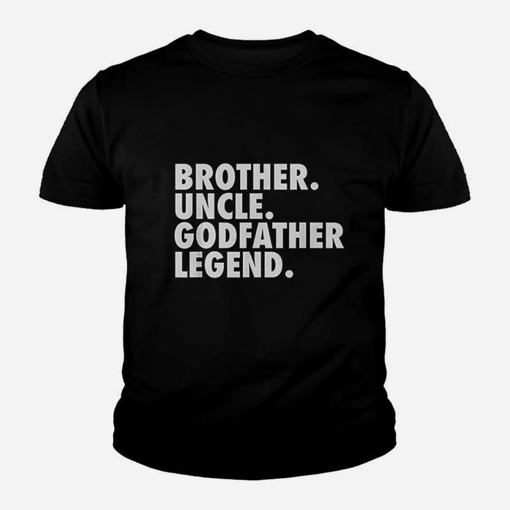 Uncle Godfather From Godchild Godson Goddaughter Funny Kid T-Shirt