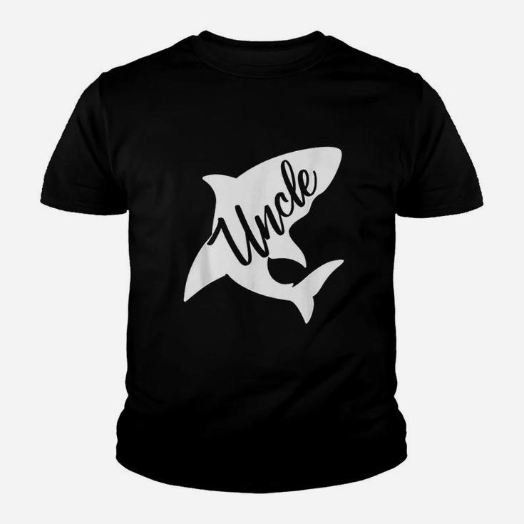 Uncle Shark Matching Family Shark Kid T-Shirt
