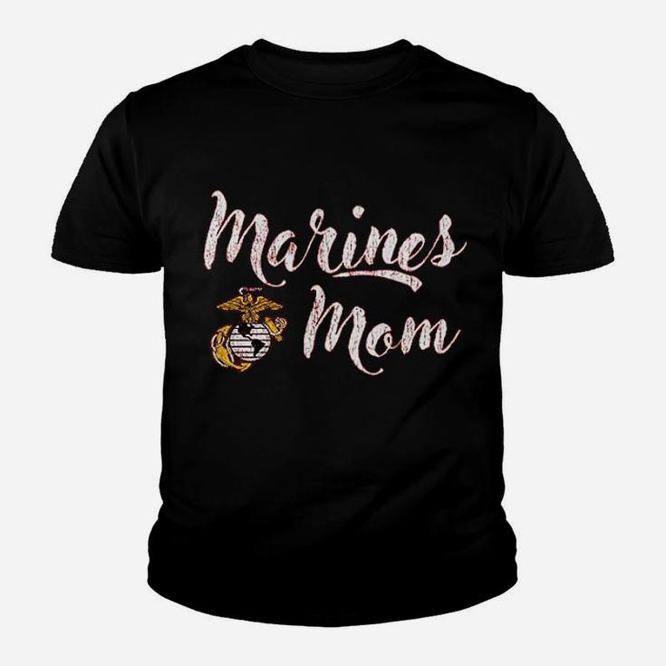 United States Marine Corps Proud Mom Kid T-Shirt
