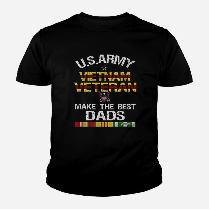 Us Army Vietnam Veteran Dad Fathers Day Gift Kid T-Shirt