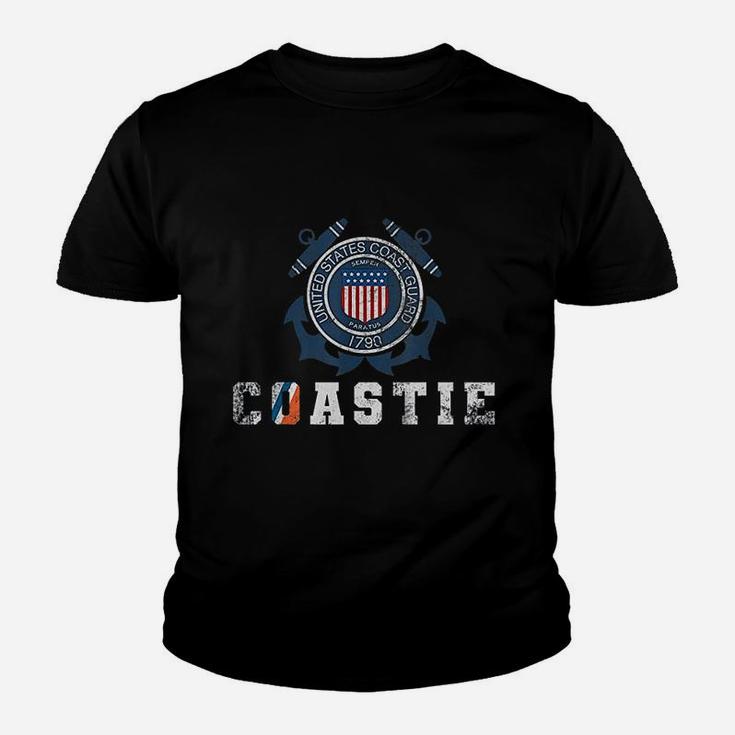 Us Coast Guard Original Veteran Uscg Coastie Kid T-Shirt