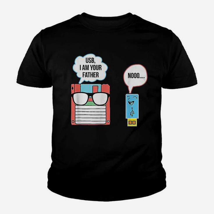 Usb I Am Your Father Nooo Funny Geek Nerd Computer Kid T-Shirt