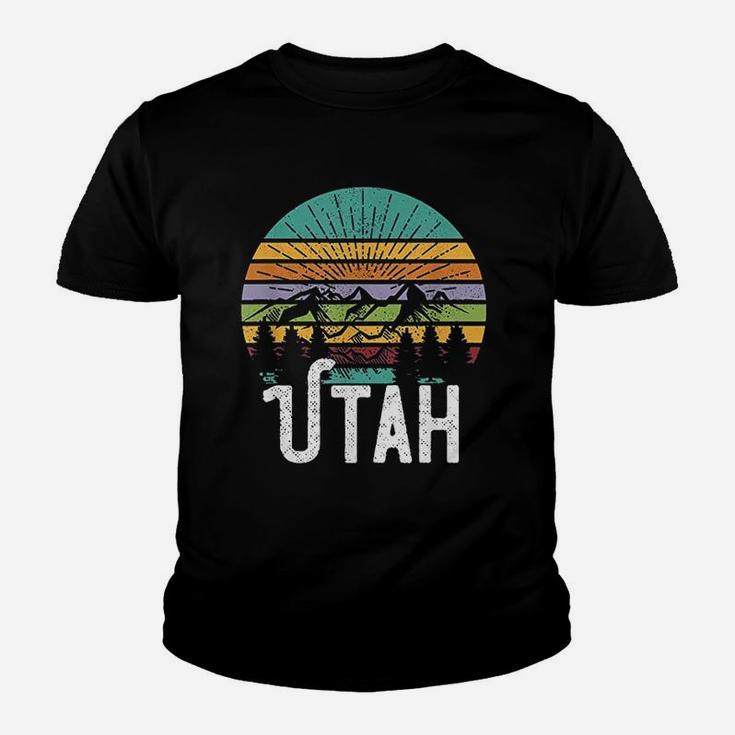 Utah Vintage Mountain Kid T-Shirt