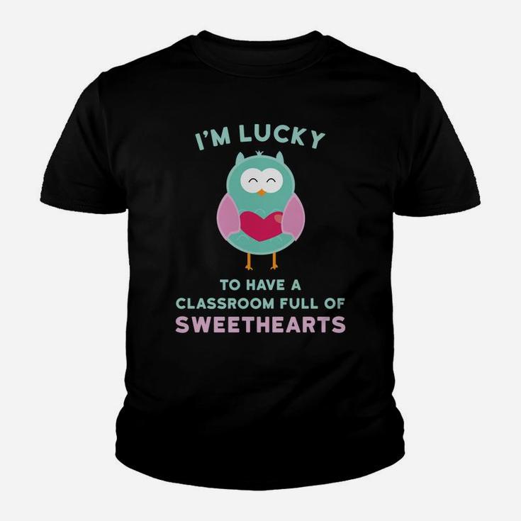 Valentines Day For Teachers Classroom Of Sweethearts Kid T-Shirt