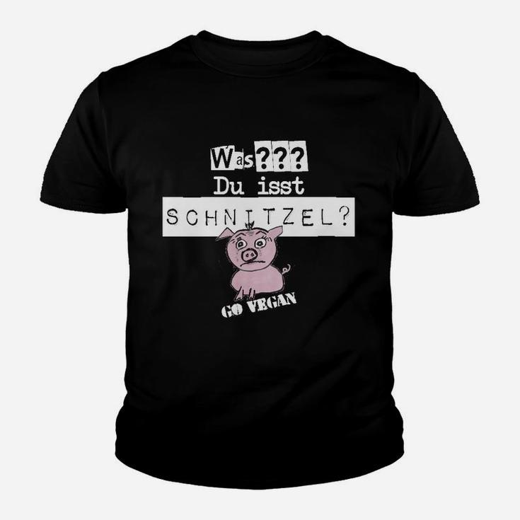 Veganer Und Tierschutz- Kinder T-Shirt