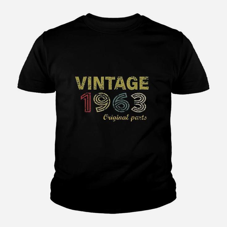 Vintage 1963 59 Years Old Bday 59th Birthday Gift Men Women  Kid T-Shirt