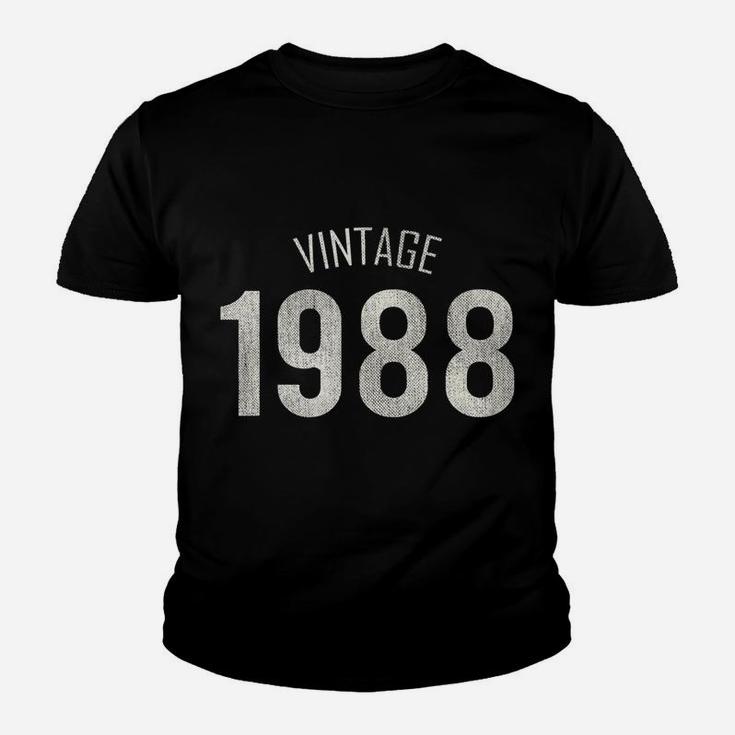 Vintage 1988 34th Birthday 34 Yrs Years Old  Kid T-Shirt