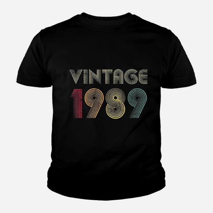 Vintage 1989 32nd Birthday Gift Retro 32 Years Old Kid T-Shirt