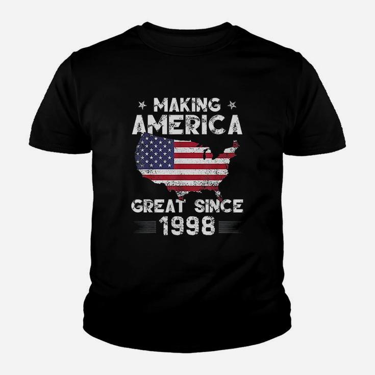 Vintage 23rd Birthday Gift Making America Great Since 1998  Kid T-Shirt