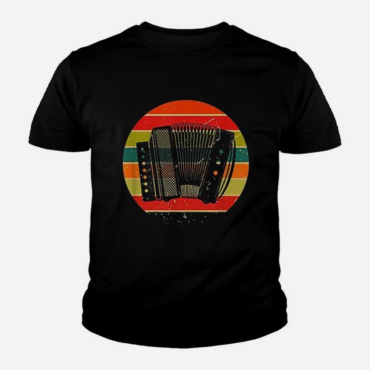 Vintage Air Accordion Musician Kid T-Shirt