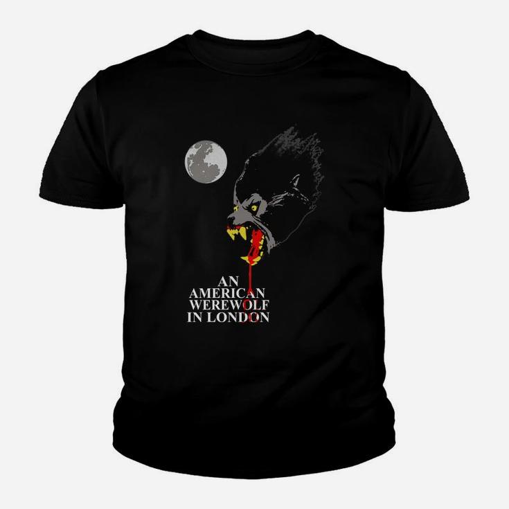 Vintage An American Werewolf In London Art Kid T-Shirt