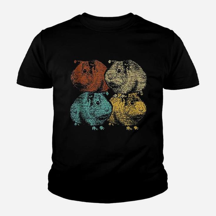 Vintage Animal Gifts Retro Guinea Pig Kid T-Shirt