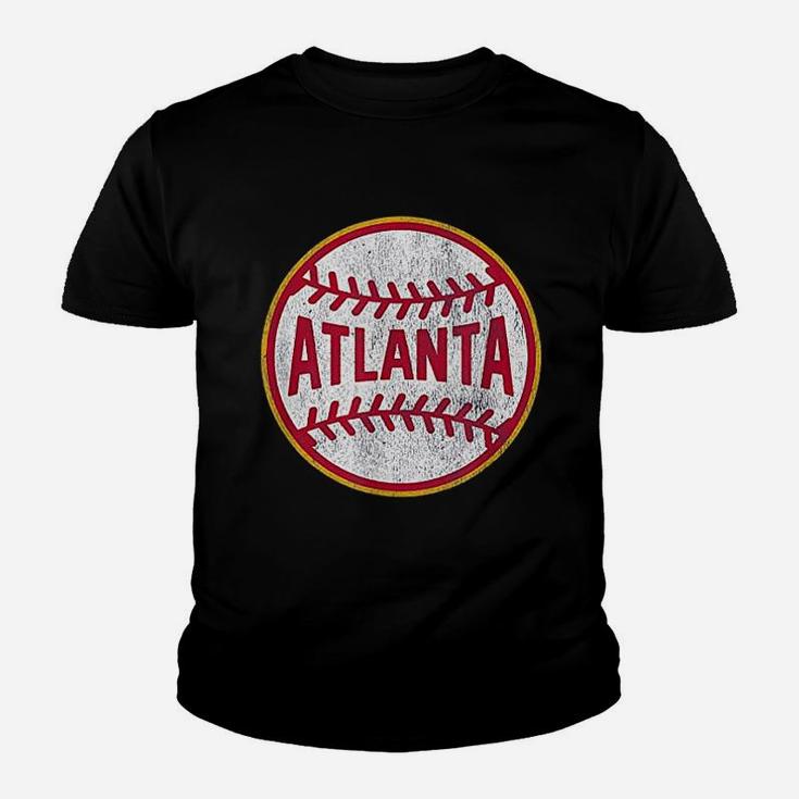 Vintage Atlanta Baseball Kid T-Shirt