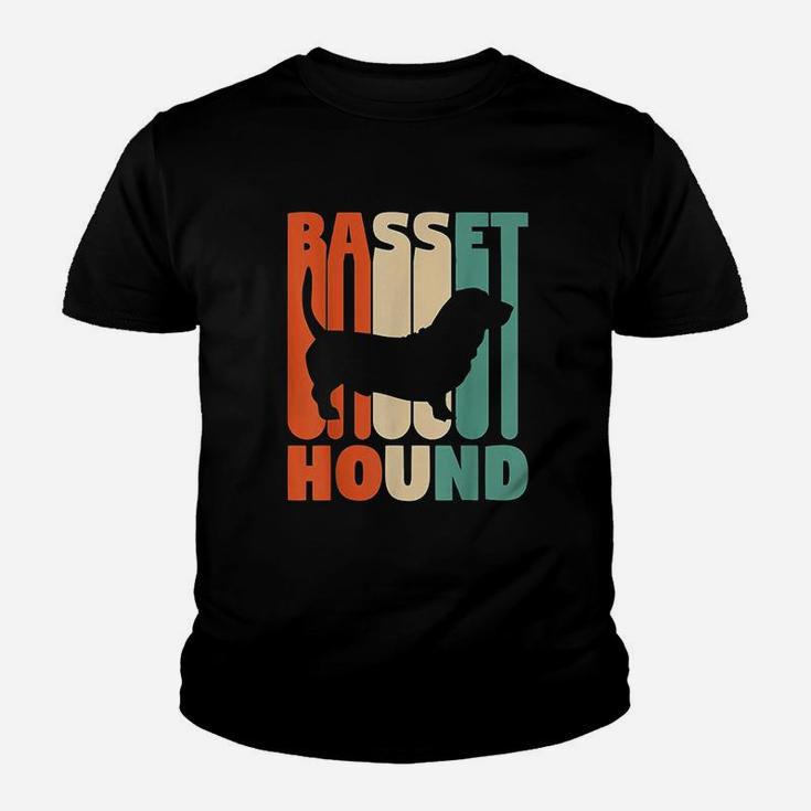 Vintage Basset Hound Basset Hound Gift Dog Lover Gift Kid T-Shirt