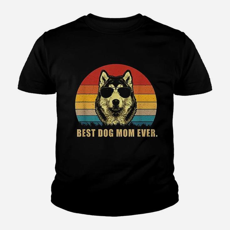 Vintage Best Dog Mom Ever Cute Gifts For Your Mom Kid T-Shirt