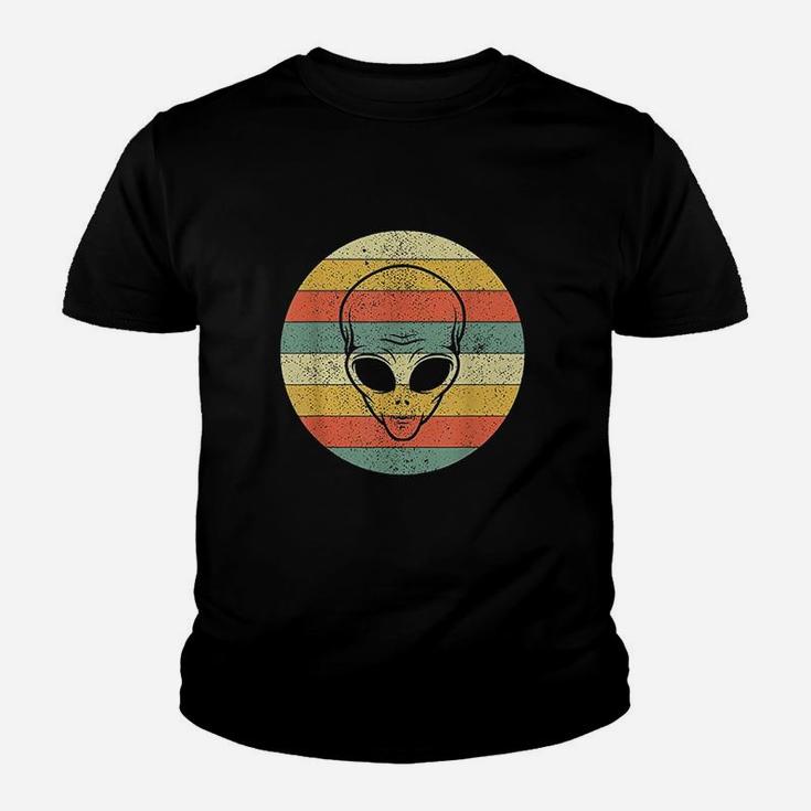 Vintage Distressed Alien Halloween Gift For Space Lover Kid T-Shirt