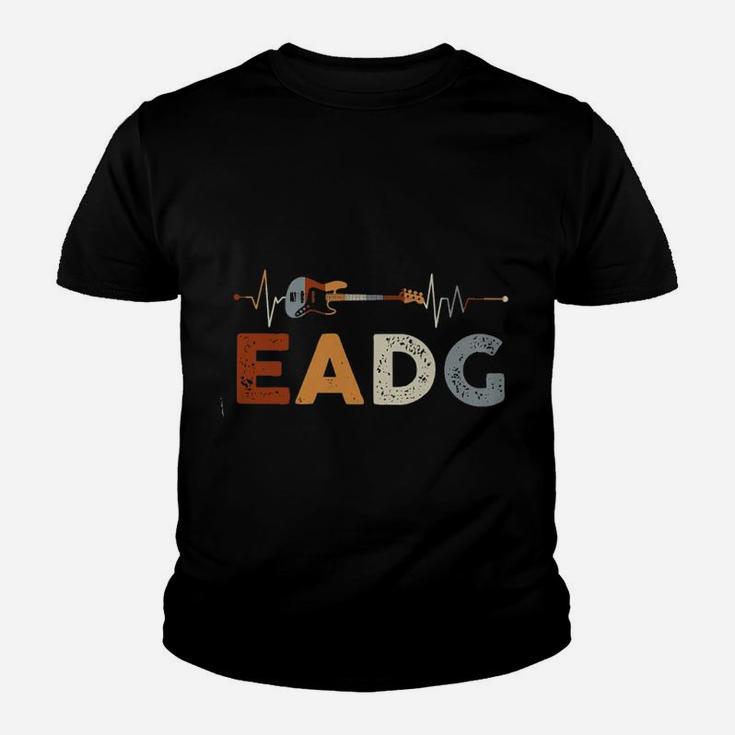Vintage Eadg Bass Guitar Classic Kid T-Shirt