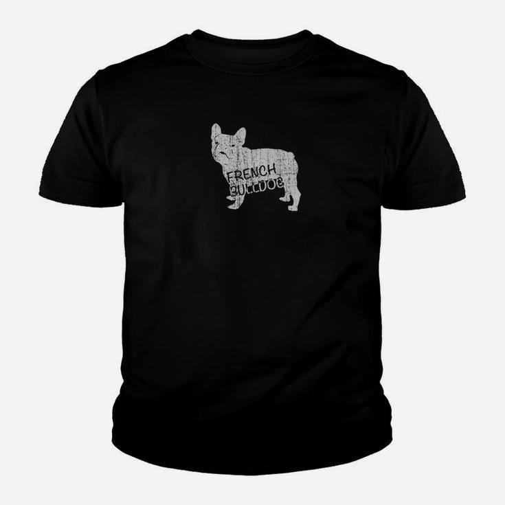 Vintage French Bulldog Dog Lover Shirt Kid T-Shirt