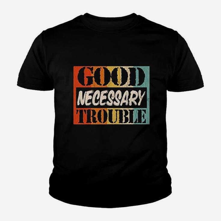 Vintage Get In Trouble Good Trouble Necessary Kid T-Shirt
